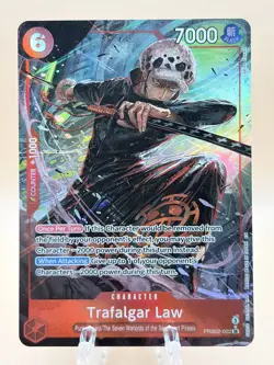 Trafalgar Law Alt Art PRB02-002 (SR*) ONE PIECE The Best vol.2 English PRB-02 - Image 1