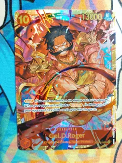 One Piece TCG English OP09-118 Gol D Roger SEC Foil MINT - Image 1