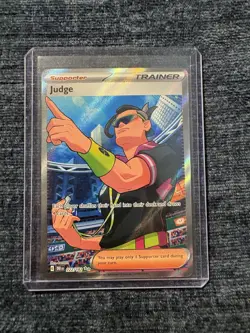 Pokemon TCG Judge 222/182 Destined Rivals Trainer Card - Image 3
