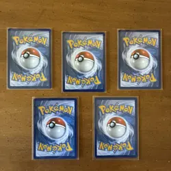 Lot of 5 Amazing Rare Pokemon Cards NM - Image 2