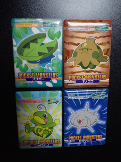 Pokemon Bandai Waterproof Bathroom Menko Card x4 Politoed etc #6132 PLAY - Image 1