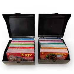 🔥100% COMPLETE🔥 Weird n Wild Creatures Information Card Set w/ Storage Boxes - Image 1