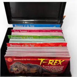 🔥100% COMPLETE🔥 Weird n Wild Creatures Information Card Set w/ Storage Boxes - Image 3