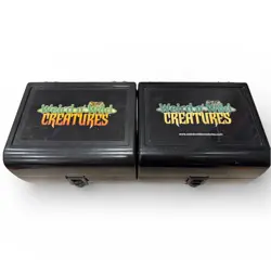 🔥100% COMPLETE🔥 Weird n Wild Creatures Information Card Set w/ Storage Boxes - Image 4