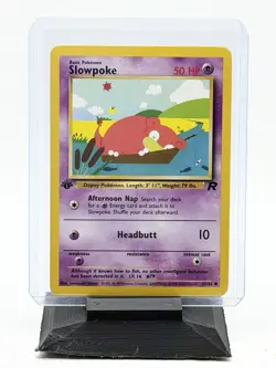 Pokemon Slowpoke 1st Edition Card 67/82 Non Holo 1999 - Image 1