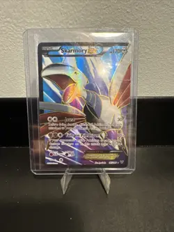 Pokemon TCG Skarmory EX Full Art Rare Card 145/146 XY Base set READ DESCRIPTION - Image 3