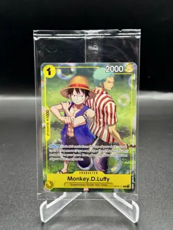 One Piece Card Game One Piece TCG Monkey D. Luffy OP-10-111 Promo Mint Sealed #3 - Image 1