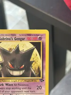 Pokemon TCG Sabrina's Gengar Gym Challenge 29/132 Non-Holo Rare Card NM - Image 4