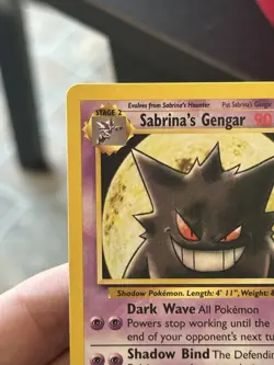 Pokemon TCG Sabrina's Gengar Gym Challenge 29/132 Non-Holo Rare Card NM - Image 5