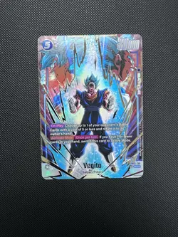 Dragon Ball Fusion World Vegito Secret Rare Card Alt Art FB02-139 - Image 1