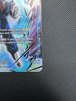 Dragon Ball Fusion World Vegito Secret Rare Card Alt Art FB02-139 - Image 5