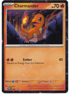 Charmander - 047 (Cosmos Holo) 047 Sv: Scarlet & Violet Promo Cards Holo - Image 1