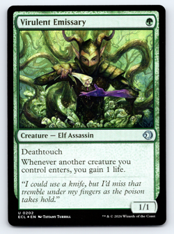 Virulent Emissary - FOIL - Lorwyn Eclipsed MTG - Image 1