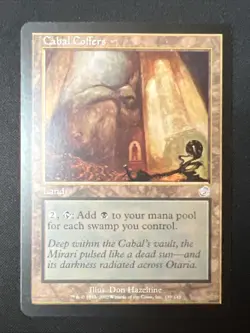 MTG Cabal Coffers - Torment - LIGHTLY PLAYED - Image 1