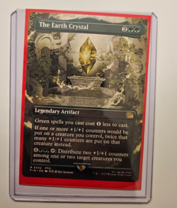 The Earth Crystal (Borderless) Final Fantasy Regular MTG - Image 1