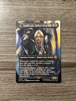 Sephiroth, Fabled SOLDIER (0317) (Borderless) Final Fantasy Regular - Image 1