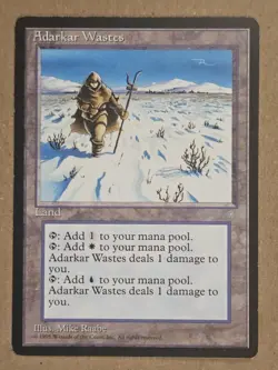 Adarkar Wastes - Ice Age - Near Mint | MTG - Image 1