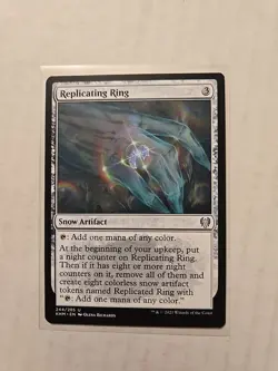 Replicating Ring - Kaldheim - LP - Uncommon - Snow Artifact - Image 1
