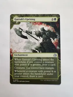 Garruk's Uprising - SHOWCASE - MTG Wilds of Eldraine: Enchanting Tales - NM - Image 1