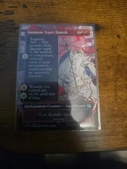 Summon: Esper Ramuh (Borderless) Final Fantasy Regular - Image 1