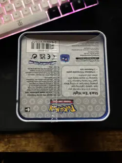 2022 Pokemon TCG Stacking Tin Factory Sealed - Water Type - 3 Packs - Image 3