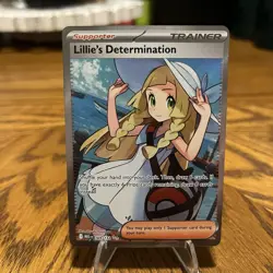 Pokemon Lillie's Determination 169/132 Me01: Mega Evolution Holo - Image 1