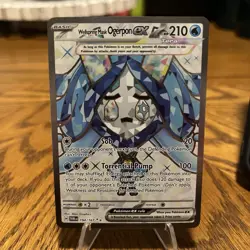 Pokemon Wellspring Mask Ogerpon ex 194/167 Sv06: Twilight Masquerade Holo - Image 1