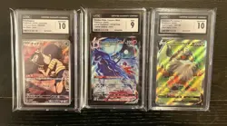 Pokemon CGC Graded Lot • Poltchageist Shadow Rider Calyrex Galarian Perrserker - Image 1