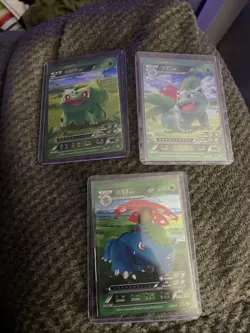 Pokemon ID Chinese Bulbasaur, Ivysaur, And Venusaur Full Evolution Line - Image 1