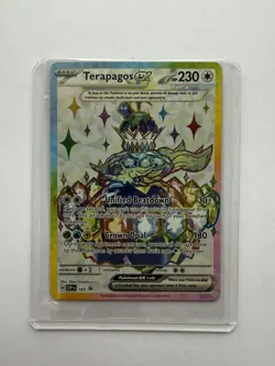 Pokemon Card Terapagos EX SvP 165 Black Star Promo Scarlet & Violet Holo SEALED - Image 3