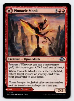 Pinnacle Monk Mystic Peak [0246] MH3 Uncommon Non-Foil [MTG Card English] - Image 1