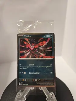 Yveltal Gamestop Pokemon Card Sealed Mega Evolutions 088/132 Cosmos Holo Rare - Image 1