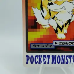 Pokemon Cards Bandai Carddass Arcanine File No.059 1997 EX Japanese i632 - Image 4