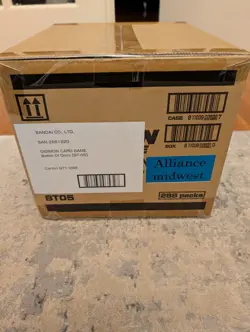 Digimon Card Game Battle of Omni BT05 Factory Sealed Booster Case 12 Boxes - Image 2