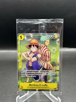 One Piece CCG Monkey.D.Luffy OP10-111 Rare Promo Card Factory Sealed NM #4 - Image 1