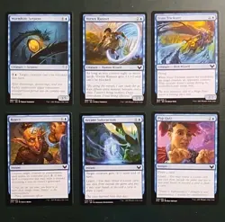 MTG Blue 6 Card Lot - Strixhaven LP MTG Magic the Gathering All Different - Image 1