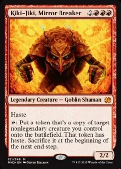 Kiki-Jiki, Mirror Breaker Modern Masters 2015 MtG NM - Image 1