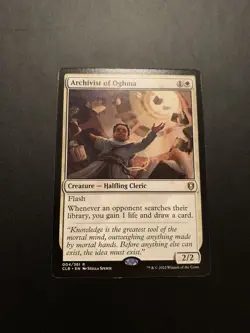 MTG Archivist of Oghma Commander Legends: Battle for Baldur's Gate 004/361... - Image 1