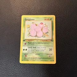 # Exeggcute 52/64 1st Edition Jungle Pokemon TCG 1999 Vintage WoTC Near Mint NM - Image 1