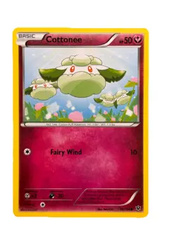 New: 2016 Pokemon TCG Cottonee 70 Fates Collide Regular Common - Image 1