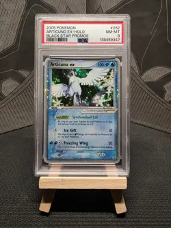 Articuno ex PSA 8 Black Star Promo 032 Pokemon Holo 2005 - Image 1
