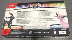 Pokemon TCG Prismatic Evolutions Premium Figure Collection Sealed - Image 2