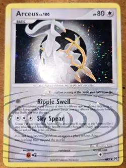 2009 Pokemon Arceus AR5 Holo Nrmt - Image 1