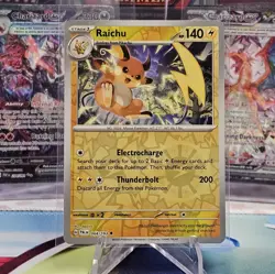 Raichu 064/193 Reverse Holo Paldea Evolved Pokemon TCG NM/M - Image 1
