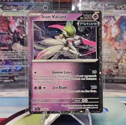 Iron Valiant Cosmos Holo Uncommon 079/162 Pokemon TCG Temporal Forces NM/M - Image 1