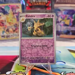 2023 Near Mint Pokemon Kadabra 064/165 Reverse Scarlet Violet 151 English - Image 1