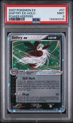 Shiftry Ex Holo - Pokemon Ex Power Keepers - 97/108 NM PSA 9 - Image 1