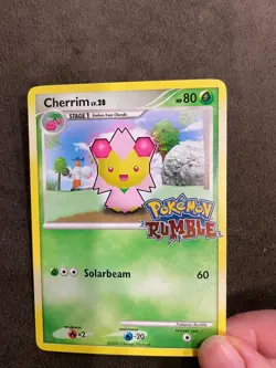 Cherrim 2/16 Pokemon Rumble Set Stamped English LP - Image 3