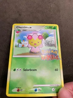 Cherrim 2/16 Pokemon Rumble Set Stamped English LP - Image 4