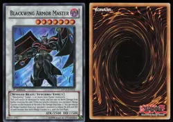 Blackwing Armor Master DP11-EN013 Super Rare 1st Edition Yu-Gi-Oh - Image 3